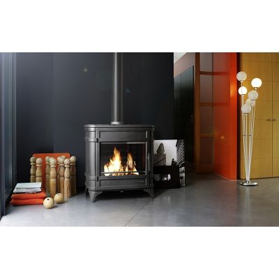 Piec wolnostojący 6 kW SIAM antracyt