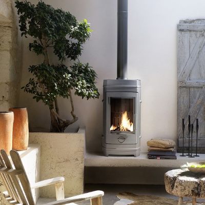 Piec wolnostojący 10 kW CASSINE antracyt