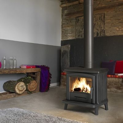 Piec wolnostojący 6 kW NORIK antracyt
