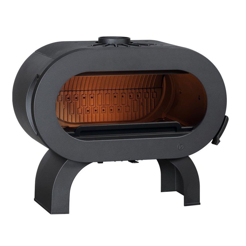 Piec wolnostojący 10 kW FIFTY ARCHE antracyt