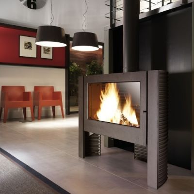 Piec wolnostojący 12 kW ITAYA antracyt