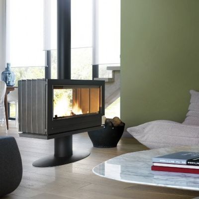 Piec wolnostojący 12 kW NELSON antracyt