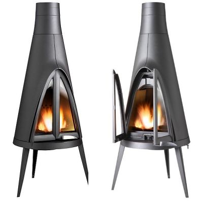 Piec wolnostojący 10 kW TIPI antracyt