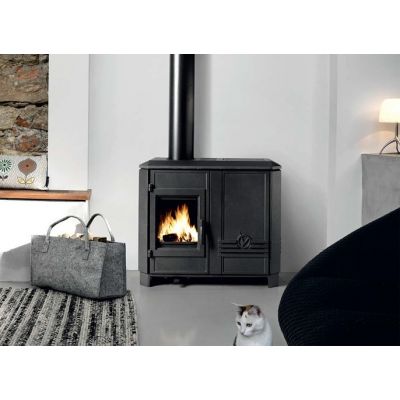 Piec wolnostojący 7 kW CAROLO-MIX antracyt