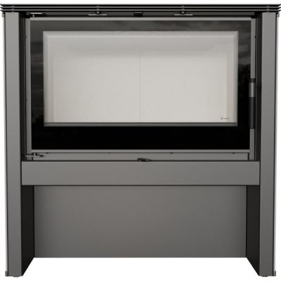 Wkład kominkowy 12 kW JUNO panel biały