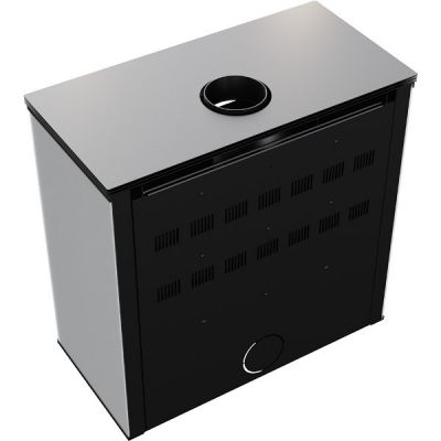Wkład kominkowy 12 kW JUNO panel biały