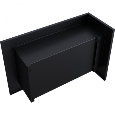 Biokominek DELTA lewy 700x280