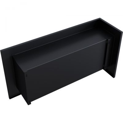 Biokominek DELTA lewy 900x280