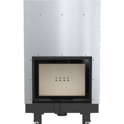 Wkład kominkowy 10 kW MBM gilotyna z płaszczem wodnym i wężownicą