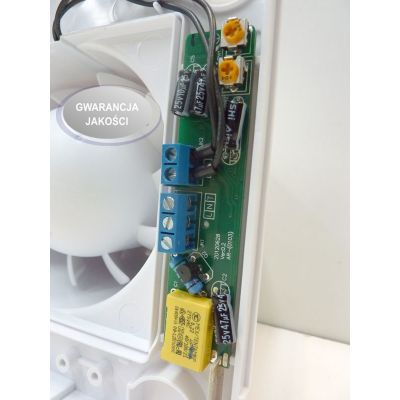Wentylator osiowy PRESTIGE 100 ZG HS żaluzja + higrostat airRoxy