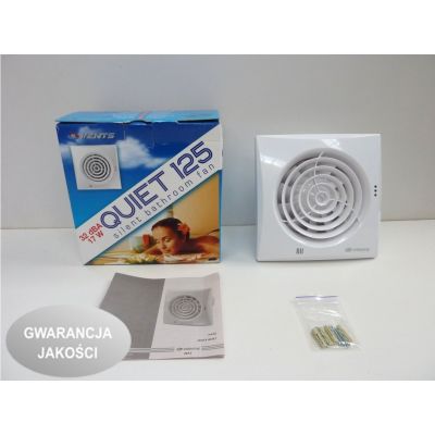 Wentylator osiowy QUIET TH timer + higrostat VENTS