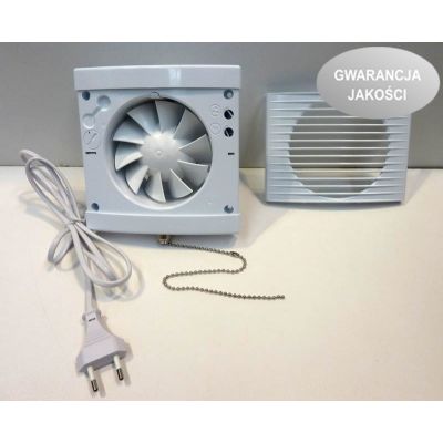 Wentylator osiowy PLAY CLASSIC fi 100 WP WYŁĄCZNIK POCIĄGOWY DOSPEL