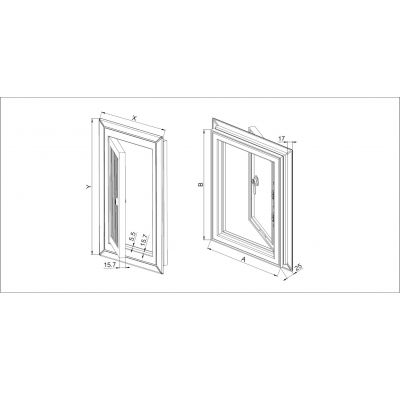 Maskownica Komorowa PVC 