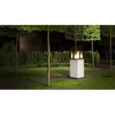Ogrzewacz gazowy PATIO MINI panel biały na pilota