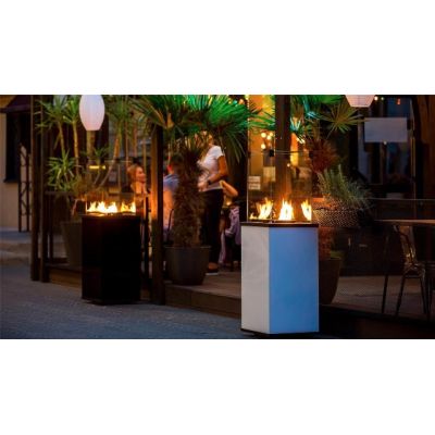 Ogrzewacz gazowy PATIO MINI panel biały na pilota