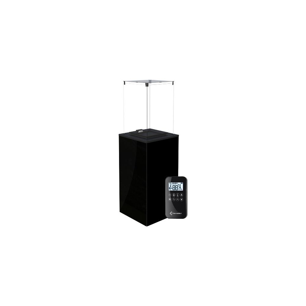 Ogrzewacz gazowy PATIO MINI panel czarny na pilota