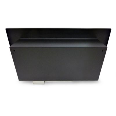 Biokominek GOLF CZARNY Z SZYBĄ  648x374mm