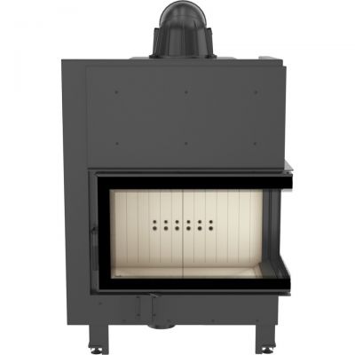 Wkład kominkowy 15 kW MBO P BS prawy (szyby łączone bez szprosa)