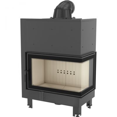 Wkład kominkowy 15 kW MBO P BS prawy (szyby łączone bez szprosa)