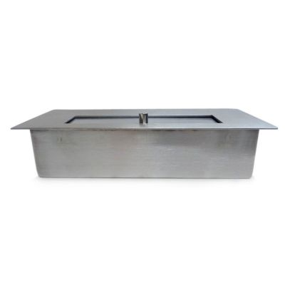 Biokominek GOLF VERTICAL 648x374 mm szlifowany z szybą