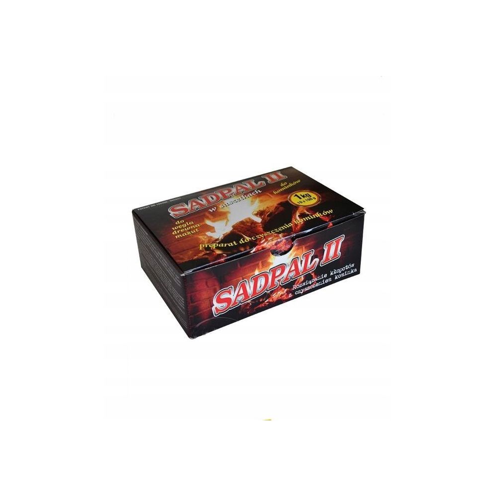 SADPAL II do czyszczenia kominków i pieców 10 x 100g