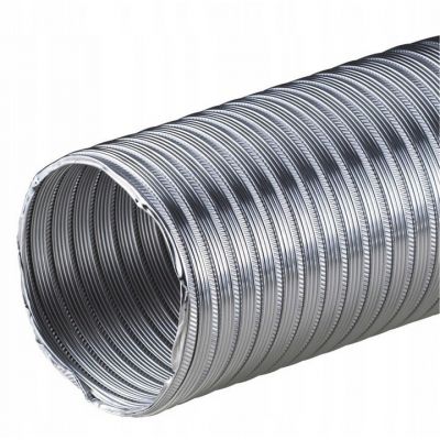 Rura aluminiowa elastyczna FLEX o średnicy fi 80-150 i o długości 1m