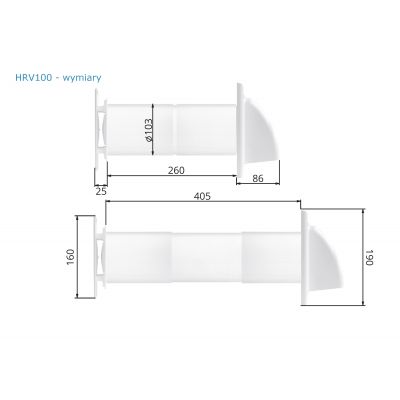 REKUPERATOR KOMPAKTOWY HRV