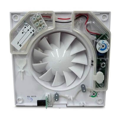 Wentylator osiowy QUIET TH timer + higrostat VENTS