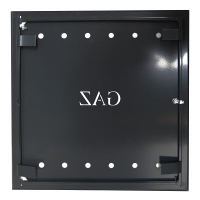 Drzwiczki gazowe antracyt 60x60 cm z kluczem GAZ