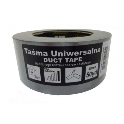 Taśma uniwersalna szara DUCT TAPE 48 mm x 45,72 m