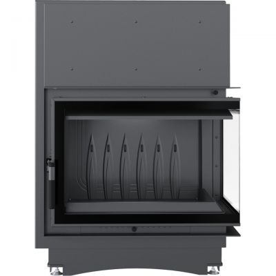 Wkład kominkowy 12 kW ZUZIA ECO prawy DECO szyby łączone bez szprosu