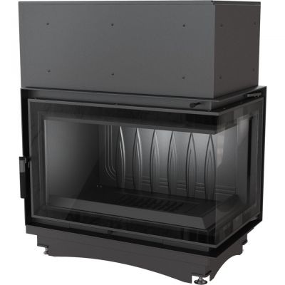 Wkład kominkowy 18 kW OLIWIA DECO prawy (szyby łączone bez szprosa)