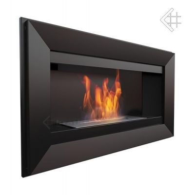 Bbiokominek CHARLIE 855x510 mm  czarny