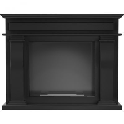 Biokominek OCTOBER 1150x959 mm czarny z biopojemnikiem TÜV
