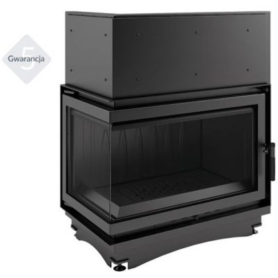 Wkład kominkowy 18 kW OLIWIA lewy (szyby łączone bez szprosa)