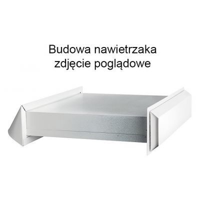 Nawietrzak wentylacyjny prostokątny oynk NP1-OC/ML