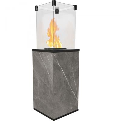 Ogrzewacz gazowy PATIO NATURALI PIETRA GREY - sterowanie manualne