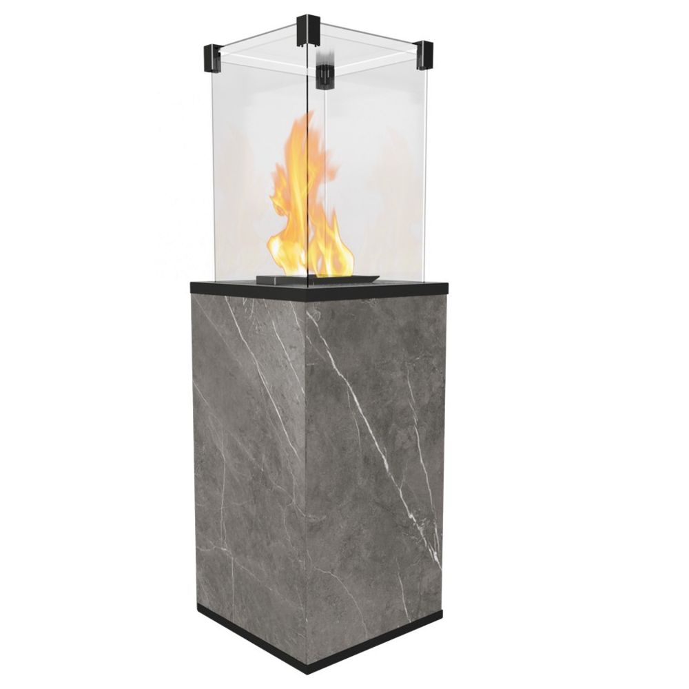 Ogrzewacz gazowy wolnostojący PATIO MINI NATURALI PIETRA GREY - sterowanie manualne