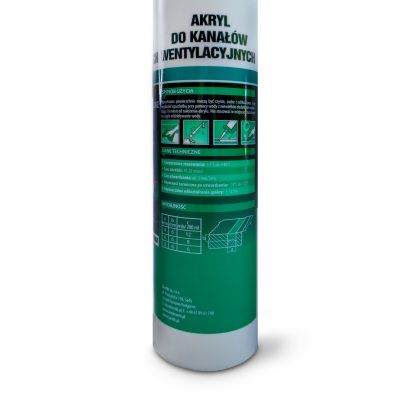 Akryl do kanałów wentylacyjnych szary 300 ml
