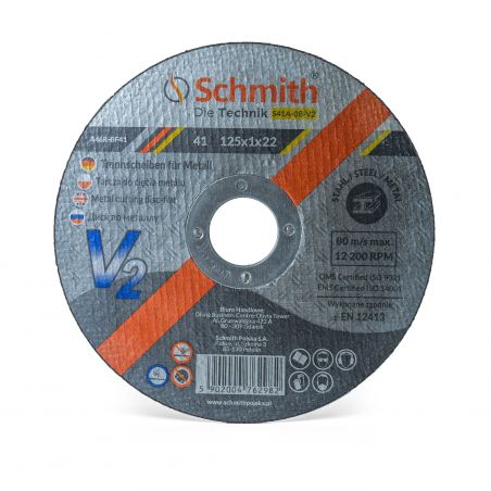 Tarcza do cięcia metalu 125 x 1,0mm V2