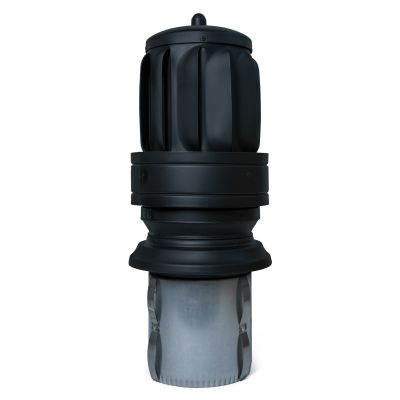 Nasada kominowa obrotowa WIATRON fi150 wciskana