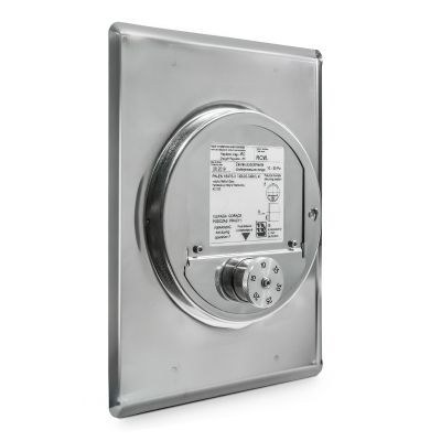 Regulator ciągu kominowego RCW-CH z ramką  RM-DW