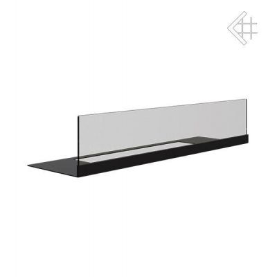 Biokominek ALPHA 800x590 mm czarny z szybą