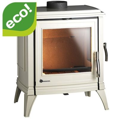 Piec SEDAN M 10 kW fi 150 kremowa emalia