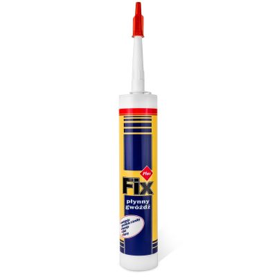 Klej montażowy płynny gwóźdź Plus Fix 400g