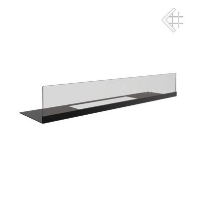 Biokominek BRAVO 900x652 mm czarny z szybą