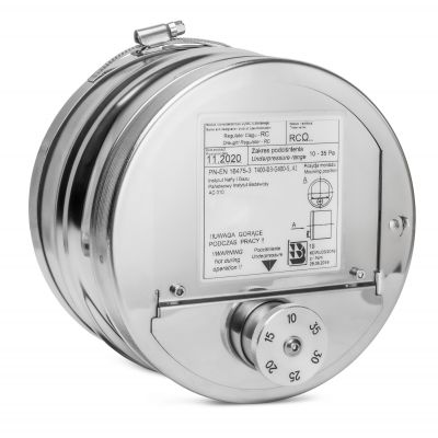 Regulator ciągu kominowego redukcja RCO fi 150/160