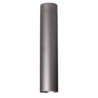 Rura prosta szara z blachy czarnej 0,6 mm