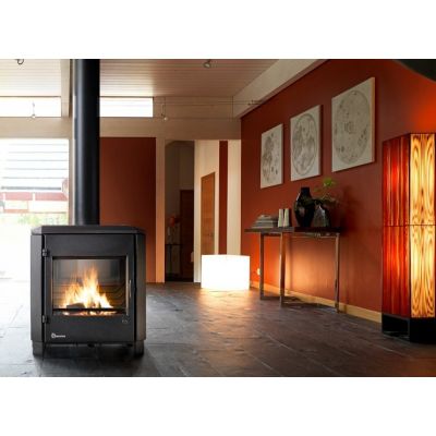 Piec wolnostojący 10 kW CAROLO antracyt