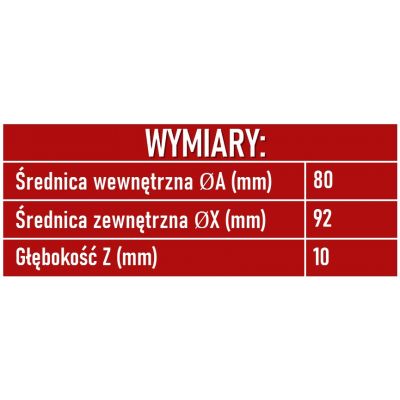 Wyrzutnia czerpnia kratka z siatką fi 80 mm kolor biały, brązowy, satyna